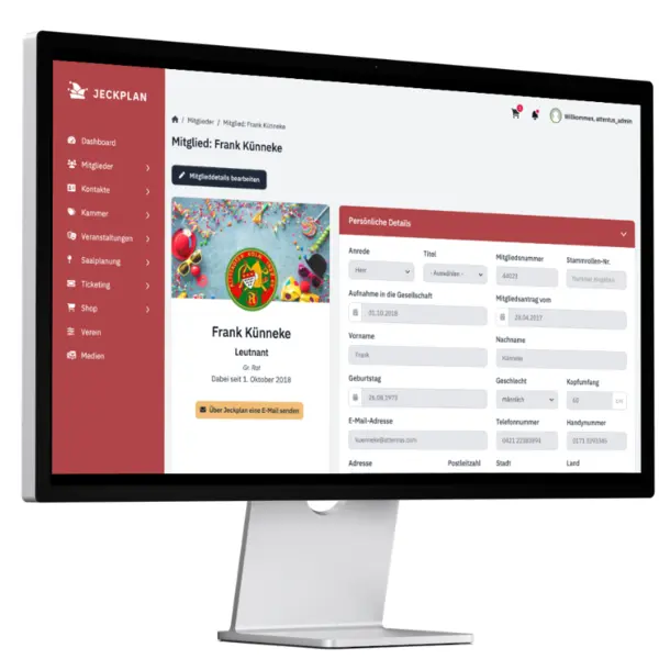 Mitgliederverwaltung Mitgliederverwaltung